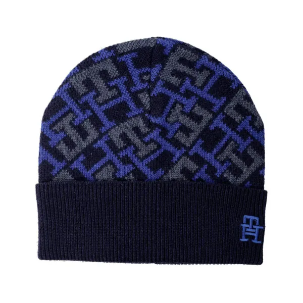 Шапка-Бини с монограммой с добавлением шерсти и кашемира Tommy Hilfiger, синий
Шапка-Бини с монограммой с добавлением шерсти и кашемира Tommy Hilfiger, синий