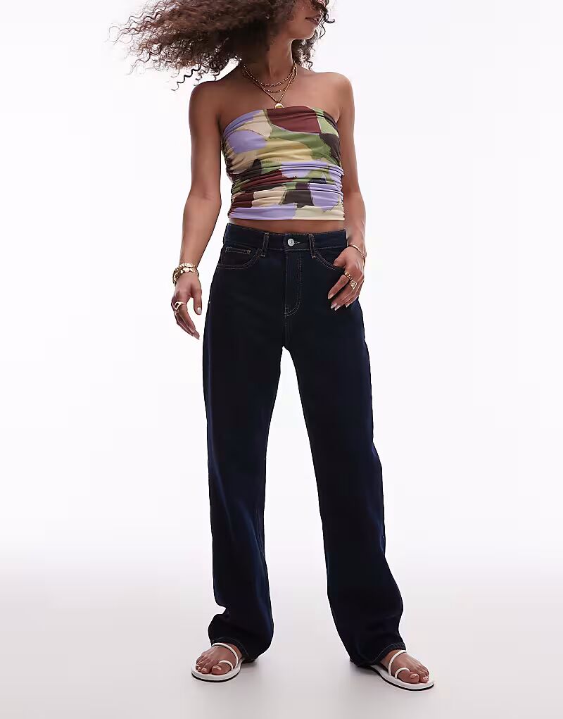 Джинсы прямого кроя Mango Matilda темно-синего цвета
Джинсы прямого кроя Mango Matilda темно-синего цвета