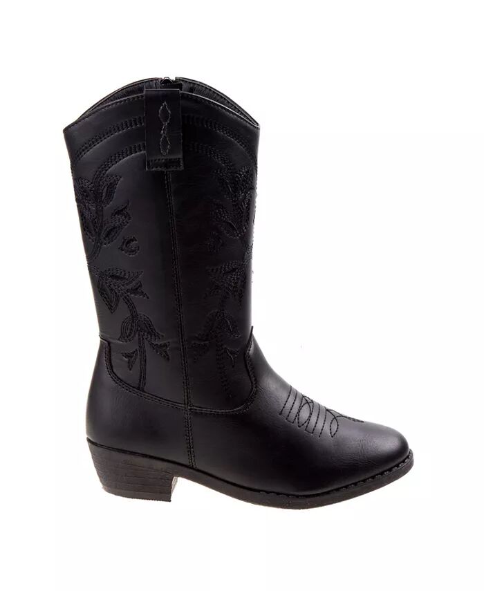 Ботинки на каблуке с застежкой-молнией для малышей Kensie Girl, черный
Ботинки на каблуке с застежкой-молнией для малышей Kensie Girl, черный