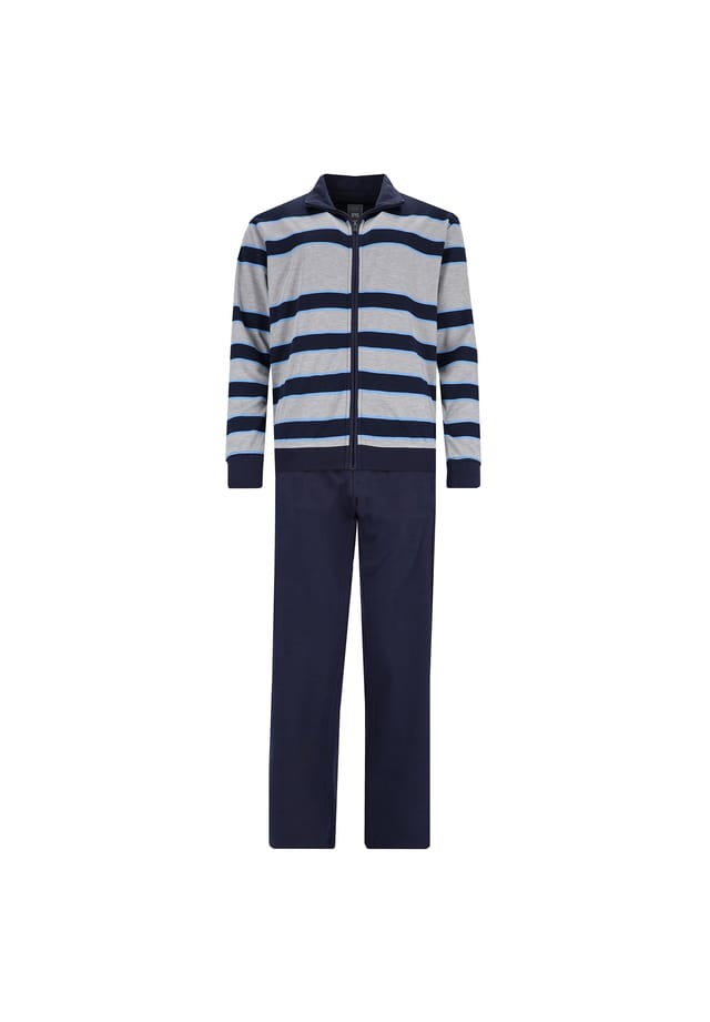 Комплект из 2 предметов для отдыха - куртка и брюки с климат-комфортом хлопковая смесь Hajo, синий
Комплект из 2 предметов для отдыха - куртка и брюки с климат-комфортом хлопковая смесь Hajo, синий