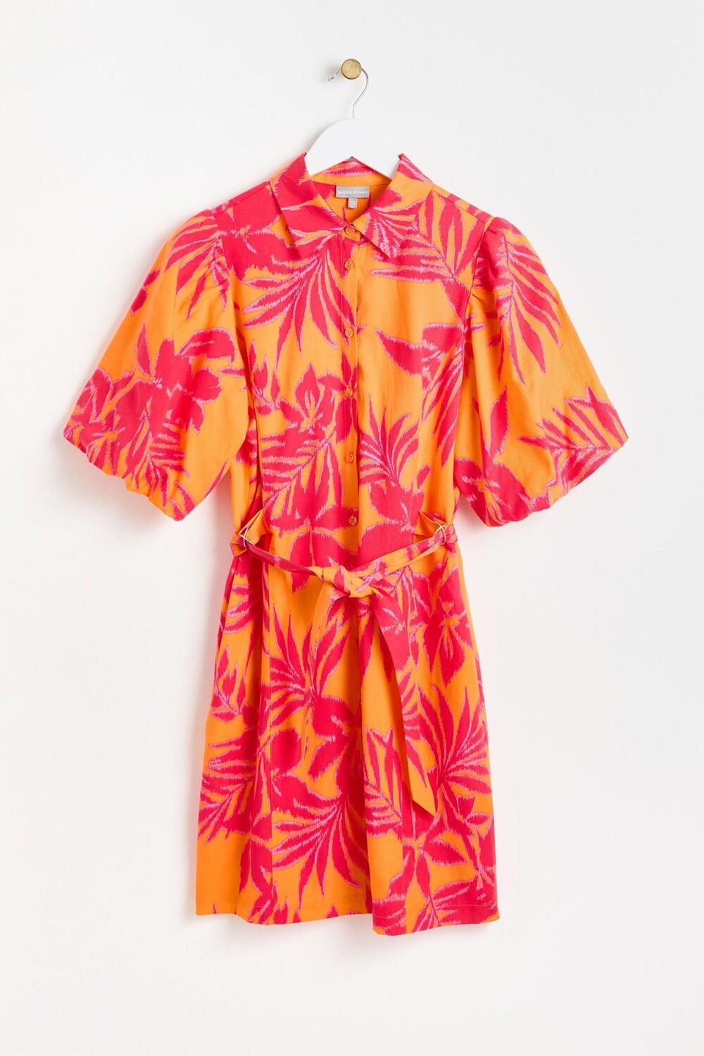 Платье-Рубашка мини с цветочным принтом Orange Shadow Oliver Bonas, оранжевый
Платье-Рубашка мини с цветочным принтом Orange Shadow Oliver Bonas, оранжевый