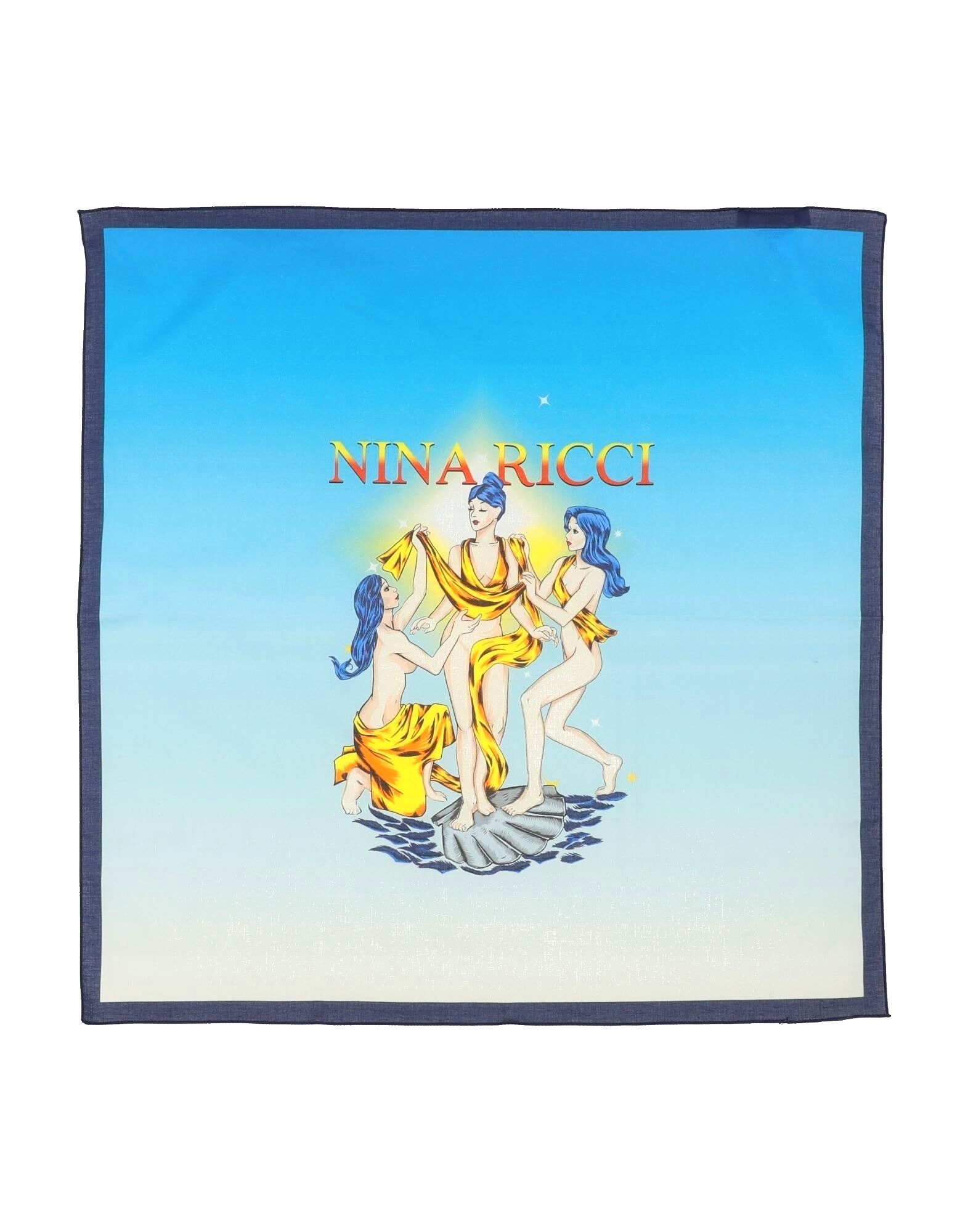 Шарф Nina Ricci, лазурный
Шарф Nina Ricci, лазурный