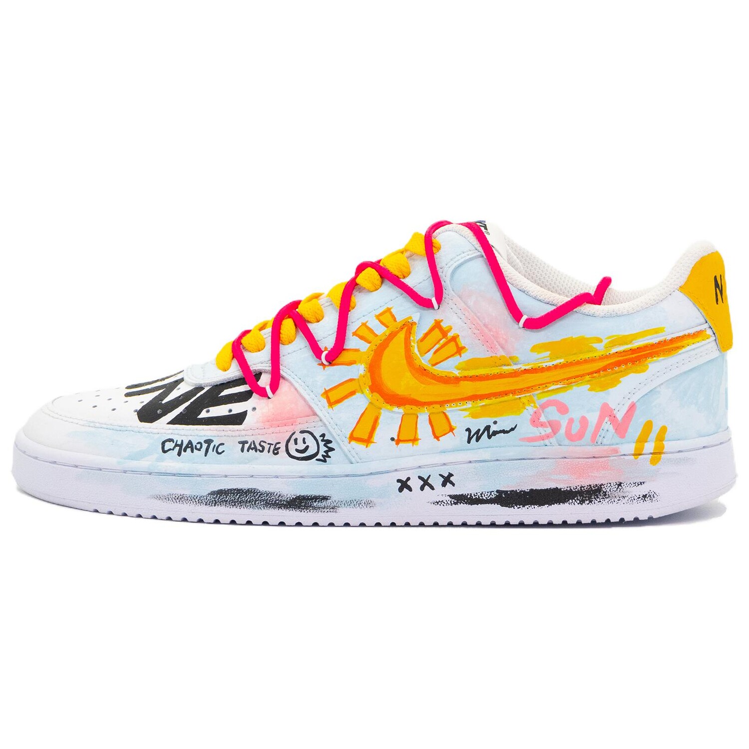 Кроссовки Nike Court Vision 1 Skateboarding Shoes Unisex Low-top White/yellow, белый
Кроссовки Nike Court Vision 1 Skateboarding Shoes Unisex Low-top White/yellow, белый