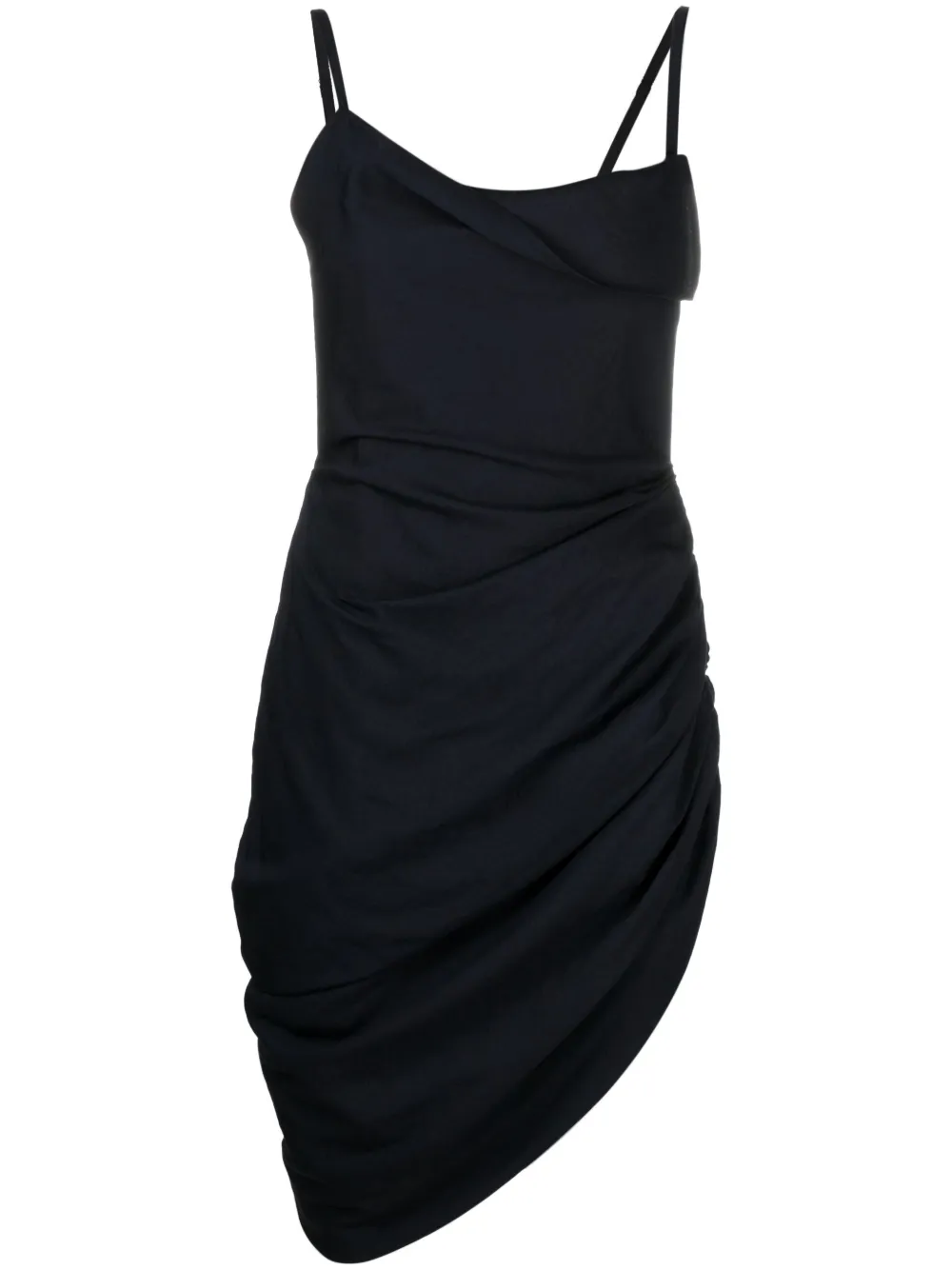 Платье мини La Robe Saudade с драпировкой JACQUEMUS, синий
Платье мини La Robe Saudade с драпировкой JACQUEMUS, синий