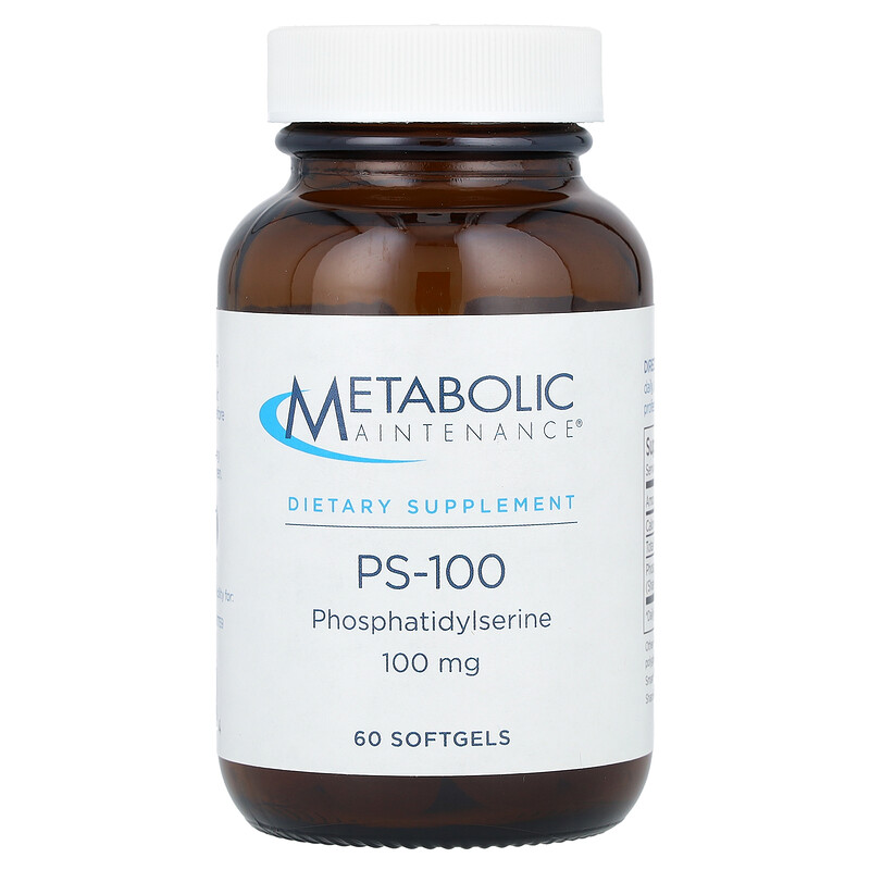 Metabolic Maintenance, PS-100, 100 мг, 60 мягких таблеток
Metabolic Maintenance, PS-100, 100 мг, 60 мягких таблеток