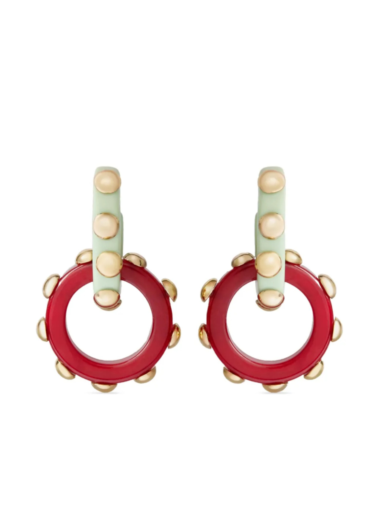 La DoubleJ двойные серьги-кольца, золотой
La DoubleJ двойные серьги-кольца, золотой