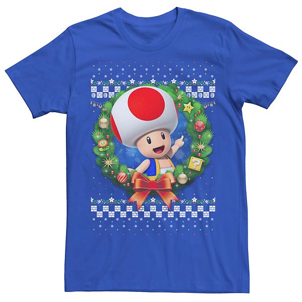 Футболка с принтом "Super Mario 3D Toad Christmas Wreath" Nintendo
Футболка с принтом "Super Mario 3D Toad Christmas Wreath" Nintendo