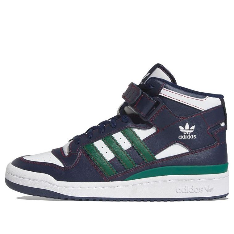 Кроссовки adidas Forum Mid 'Collegiate Navy Green', синий 
Кроссовки adidas Forum Mid 'Collegiate Navy Green', синий