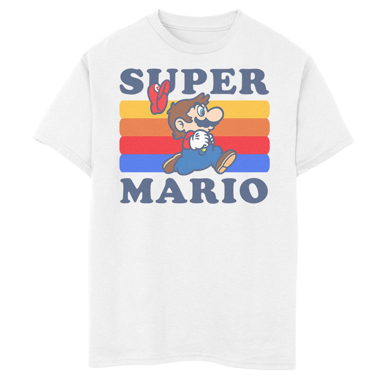 Радужная футболка Nintendo Super Mario Retro Run для мальчиков 8–20 лет Licensed Character, белый
Радужная футболка Nintendo Super Mario Retro Run для мальчиков 8–20 лет Licensed Character, белый