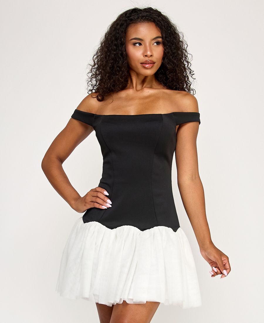 Детское платье с открытыми плечами и заниженной талией SENI & CADE, BLACK/IVORY
Детское платье с открытыми плечами и заниженной талией SENI & CADE, BLACK/IVORY