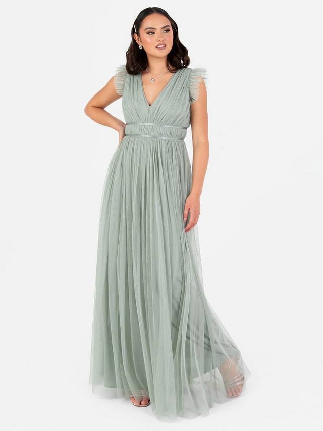 Атласное платье макси из тюля с деталями Anaya With Love, цвет Emerald Green
Атласное платье макси из тюля с деталями Anaya With Love, цвет Emerald Green