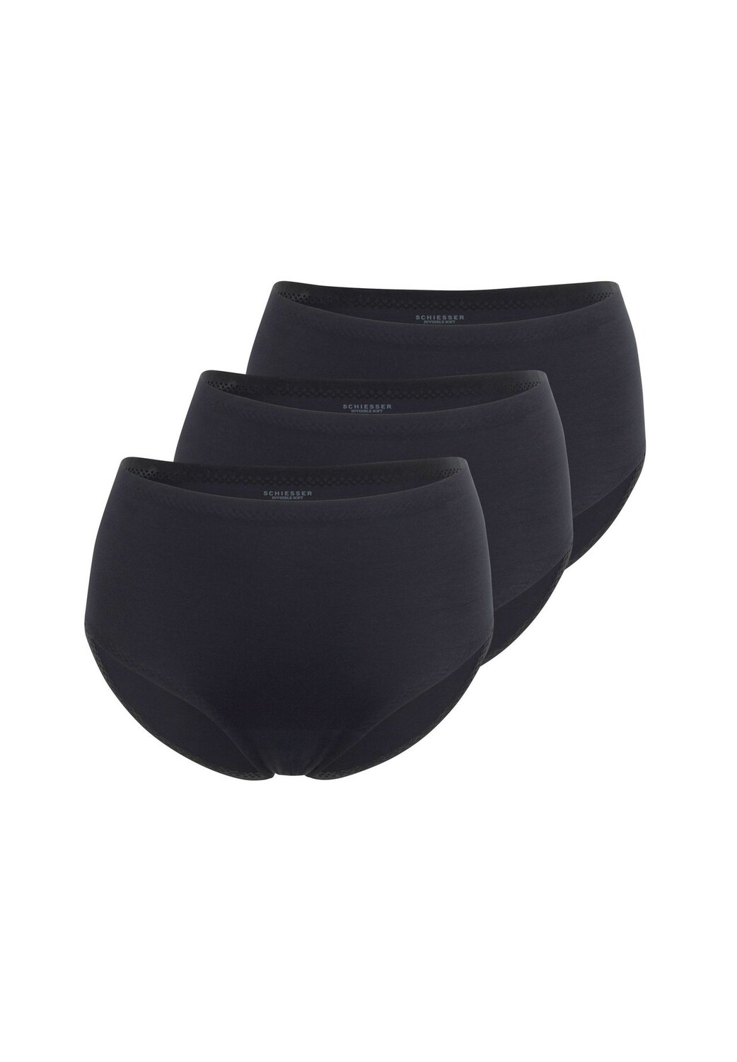 Трусы макси, набор из 3 невидимых мягких трусов SCHIESSER, черный
Трусы макси, набор из 3 невидимых мягких трусов SCHIESSER, черный