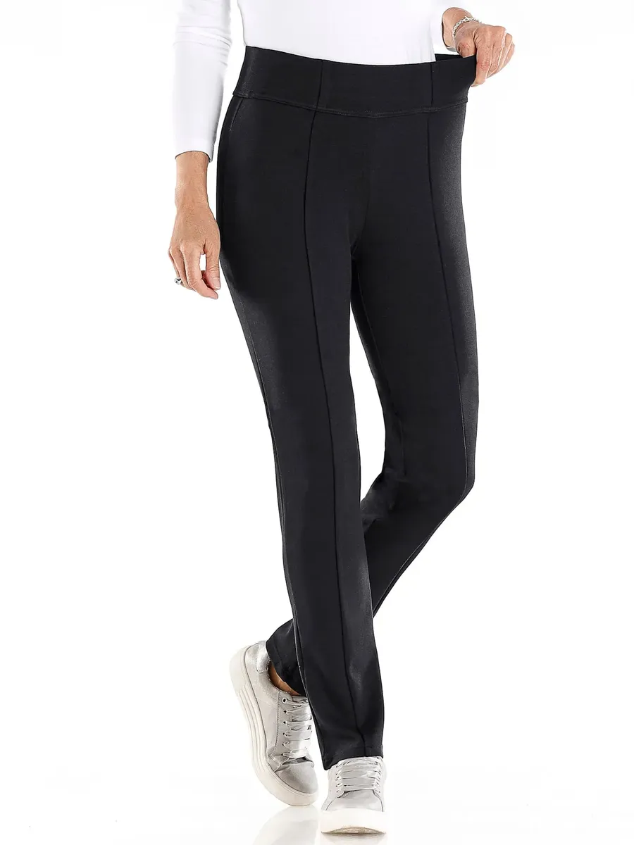 Брюки без застежки Classic Basics, черный
Брюки без застежки Classic Basics, черный