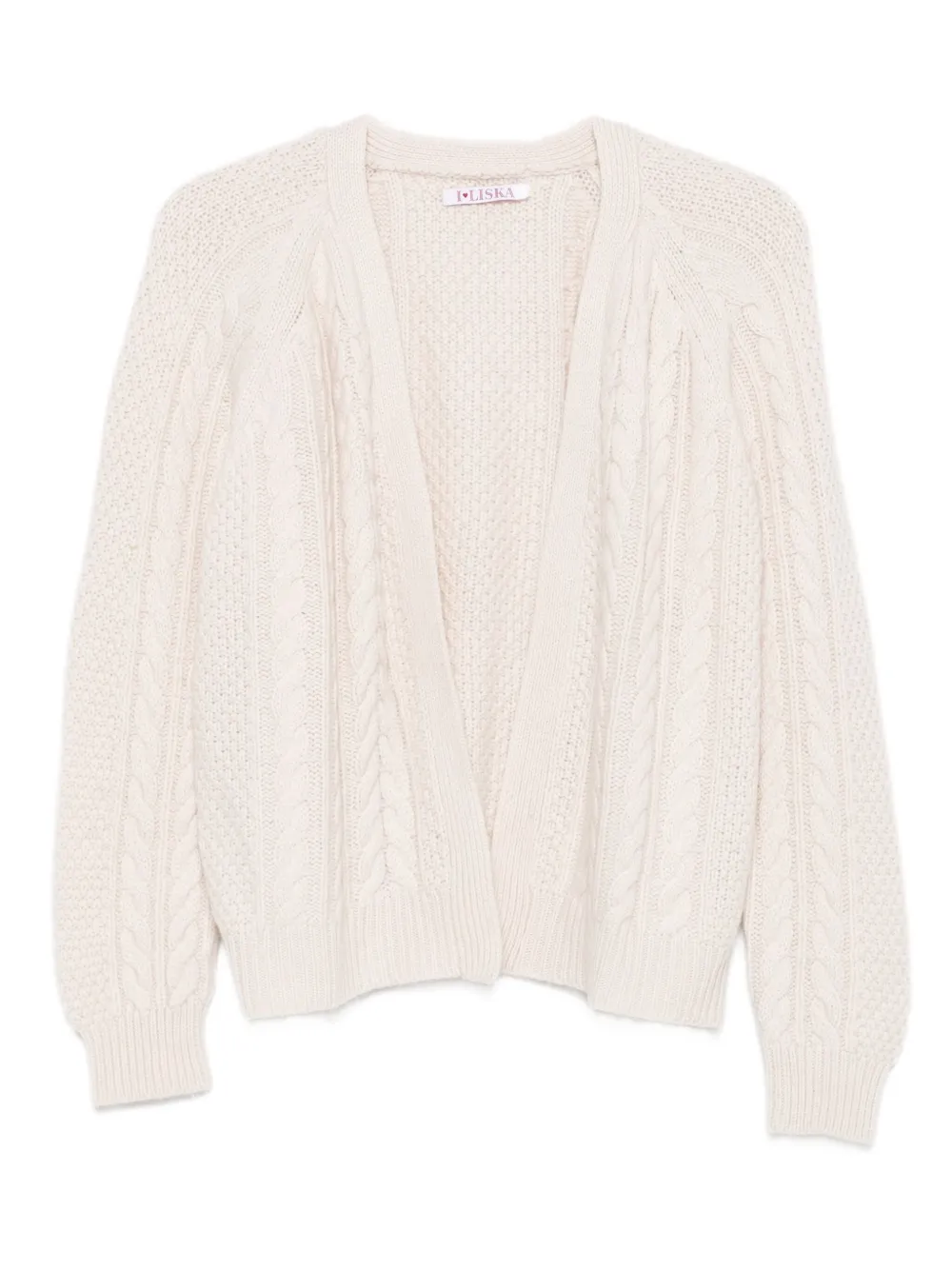 Кардиган фактурной вязки Liska, белый
Кардиган фактурной вязки Liska, белый