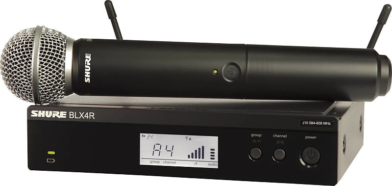 Микрофон Shure BLX24R / SM58-H10
Микрофон Shure BLX24R / SM58-H10