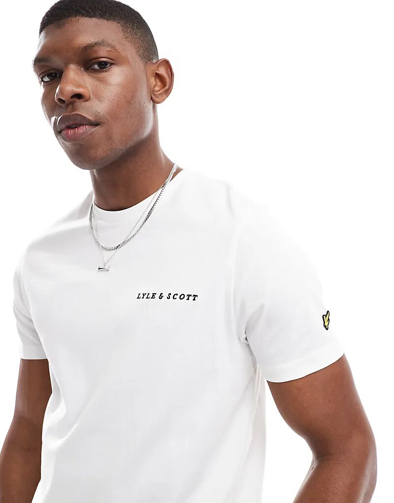 Футболка с вышивкой Lyle & Scott белого/угольно-черного цвета, Черный, Футболка с вышивкой Lyle & Scott белого/угольно-черного цвета
Футболка с вышивкой Lyle & Scott белого/угольно-черного цвета, Черный, Футболка с вышивкой Lyle & Scott белого/угольно-черного цвета