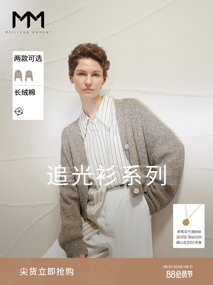 Вязаный кардиган Mai Meng объемный, серый
Вязаный кардиган Mai Meng объемный, серый