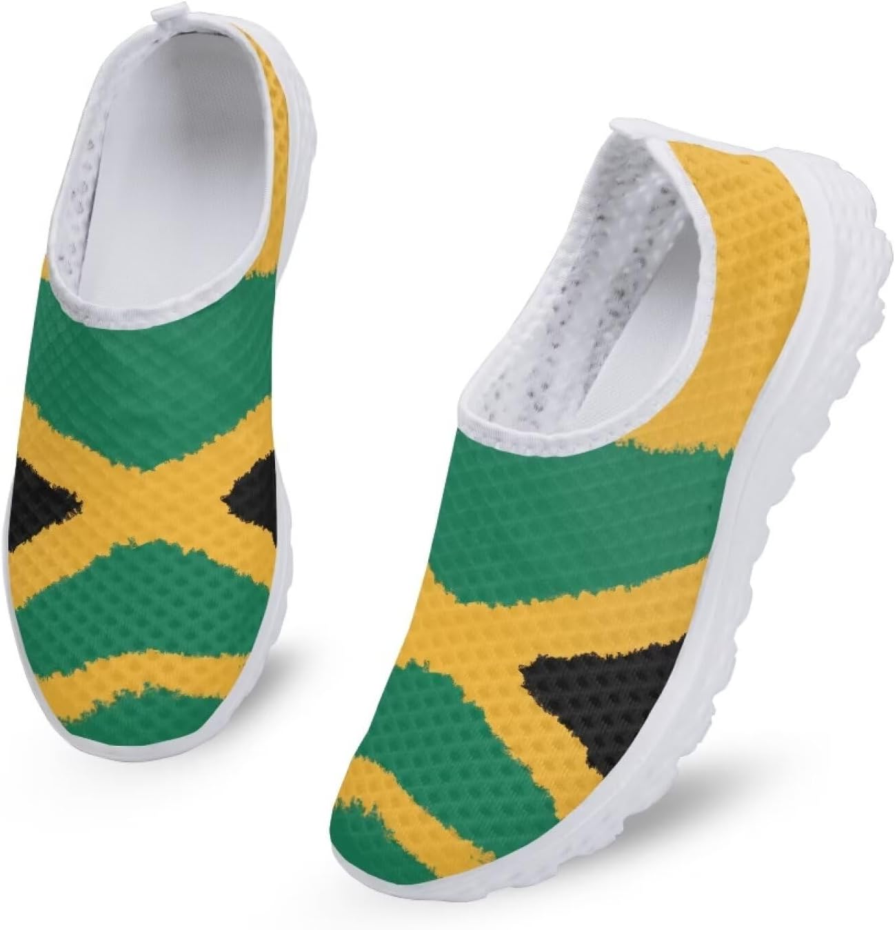 Модные кроссовки Kuiaobaty для женщин без шнурков, мужские прогулочные обувь, спортивная повседневная обувь, легкие дышащие лоферы, Flag of Jamaica
Модные кроссовки Kuiaobaty для женщин без шнурков, мужские прогулочные обувь, спортивная повседневная обувь, легкие дышащие лоферы, Flag of Jamaica