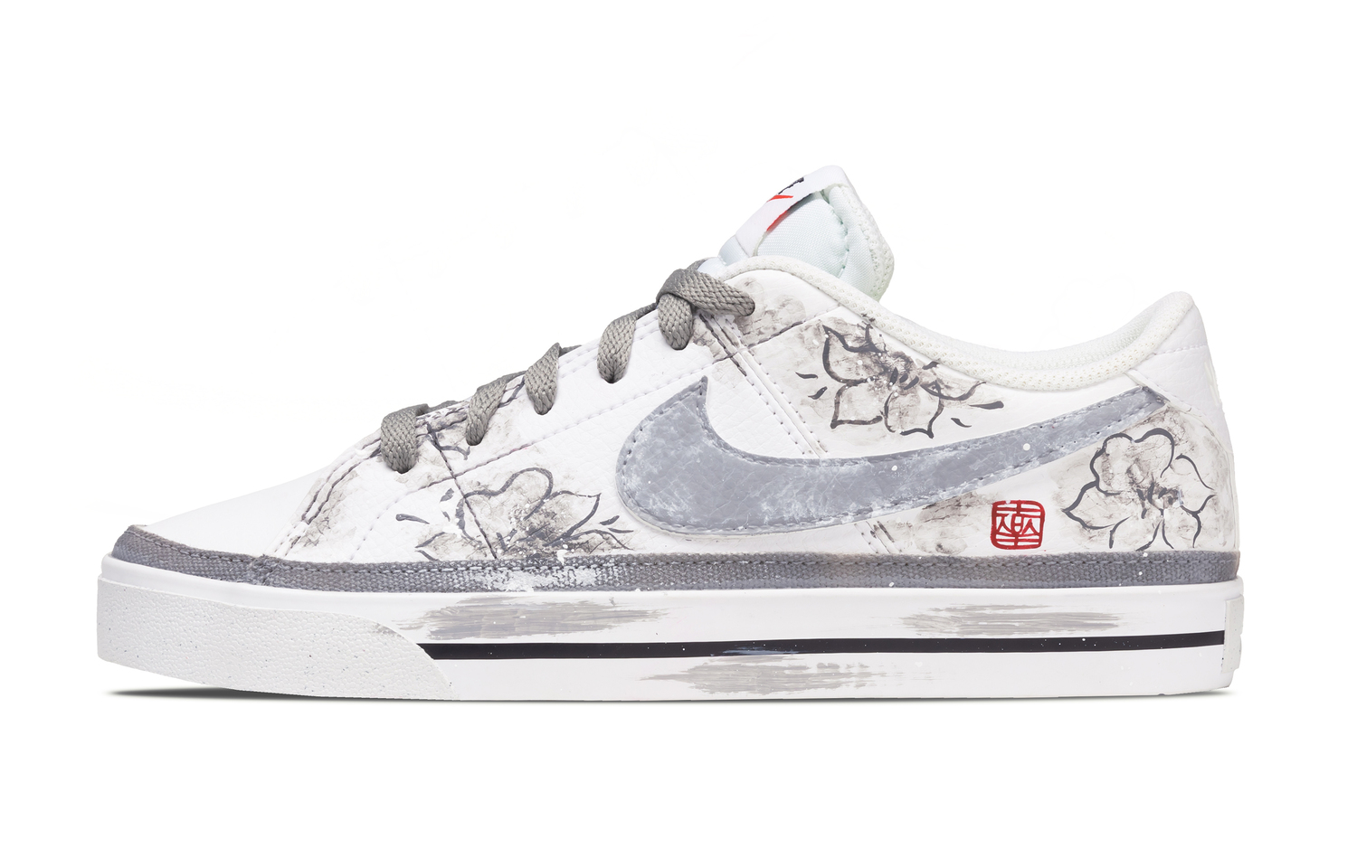 Nike Кроссовки для скейтбординга Court Legacy Ink White Space износостойкие и легкие низкие мужские бело-серые
Nike Кроссовки для скейтбординга Court Legacy Ink White Space износостойкие и легкие низкие мужские бело-серые