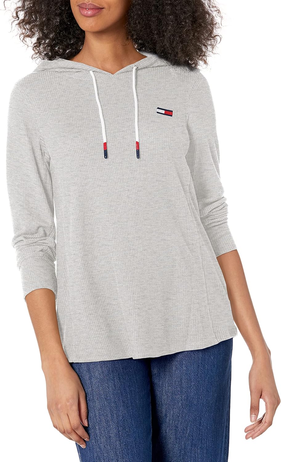 Женская толстовка с капюшоном Tommy Hilfiger с вафельным принтом и логотипом, Stone Heather Grey
Женская толстовка с капюшоном Tommy Hilfiger с вафельным принтом и логотипом, Stone Heather Grey