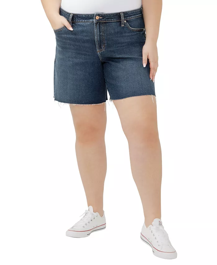 Шорты Suki Curvy Fit Plus Size со средней посадкой Silver Jeans Co., синий
Шорты Suki Curvy Fit Plus Size со средней посадкой Silver Jeans Co., синий