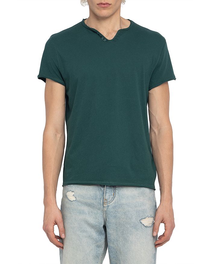 Футболка Monastir с разрезным воротником Zadig & Voltaire, зеленый
Футболка Monastir с разрезным воротником Zadig & Voltaire, зеленый