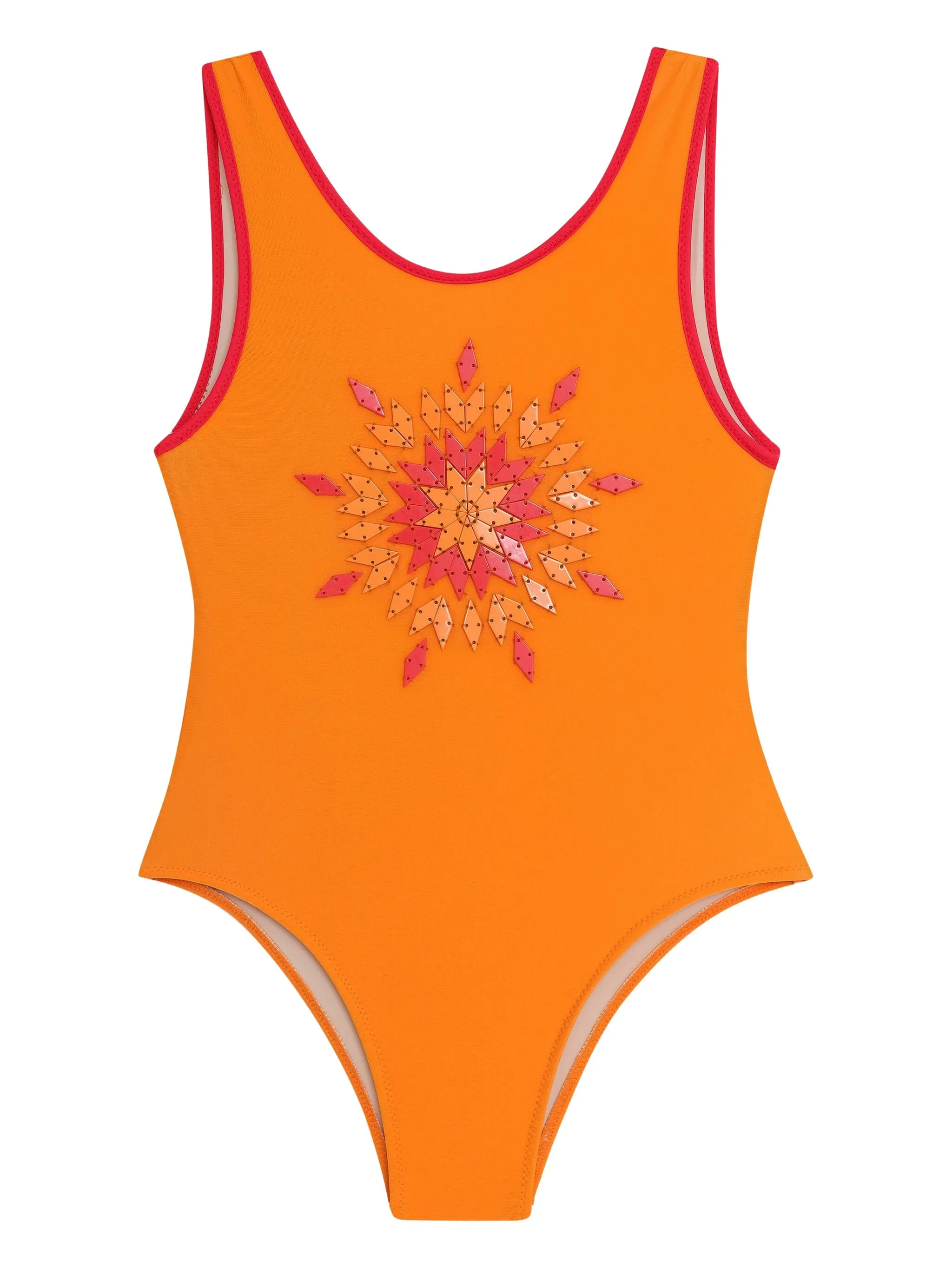 Купальник с пайетками Amir Slama, оранжевый
Купальник с пайетками Amir Slama, оранжевый