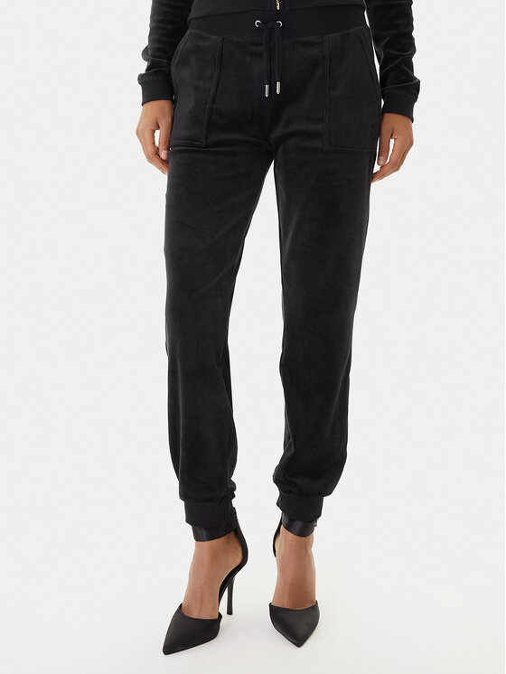 Спортивные брюки slim fit JCBBJ225802 Juicy Couture, черный
Спортивные брюки slim fit JCBBJ225802 Juicy Couture, черный