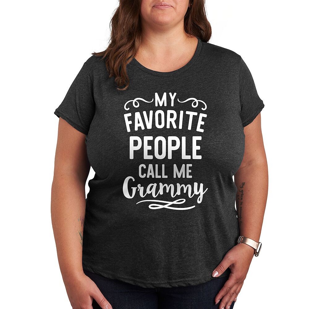 Футболка Plus My Favorite People Grammy с рисунком Licensed Character, цвет Heather Charcoal
Футболка Plus My Favorite People Grammy с рисунком Licensed Character, цвет Heather Charcoal