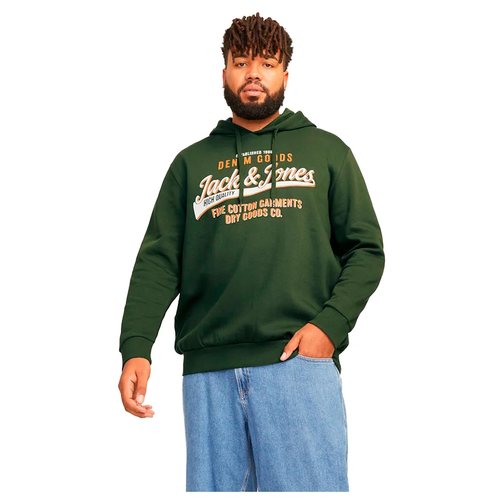 Худи Jack & Jones Logo 2 Plus Size, зеленый
Худи Jack & Jones Logo 2 Plus Size, зеленый