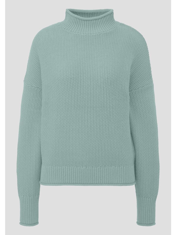 Вязаный свитер цвета 6215_пастельная бирюза QS
Вязаный свитер цвета 6215_пастельная бирюза QS