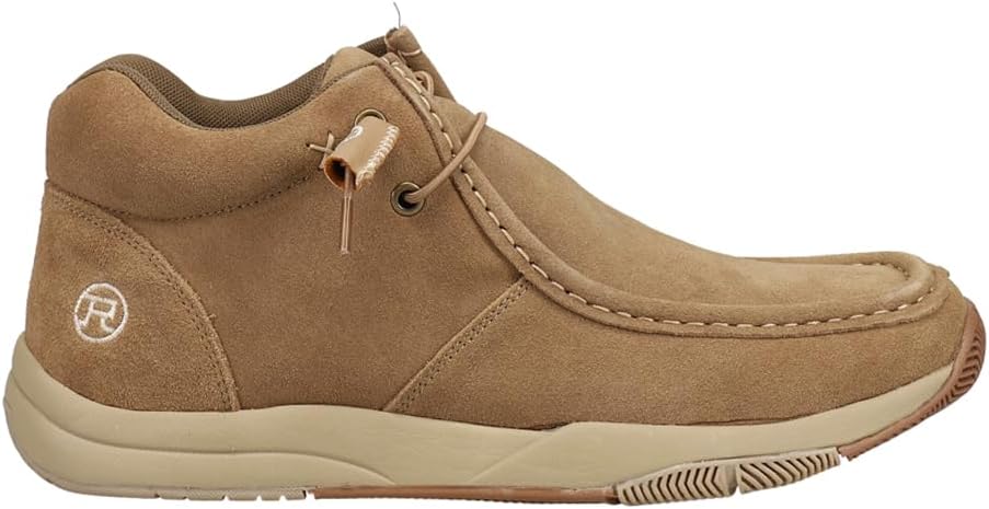 Мужские повседневные ботинки Roper Clearcut с круглым носком и низким голенищем - коричневые
Мужские повседневные ботинки Roper Clearcut с круглым носком и низким голенищем - коричневые