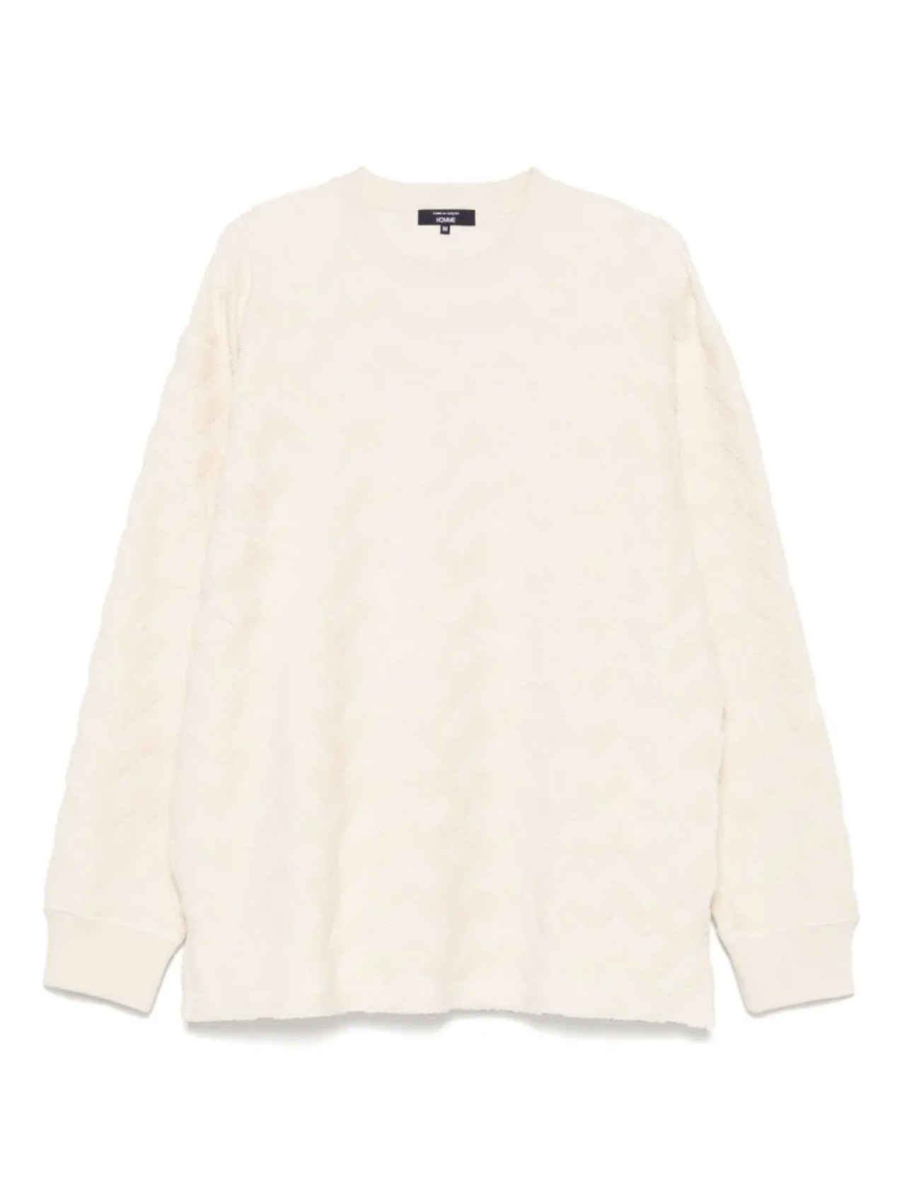 Comme des Garçons Homme жаккардовая толстовка, нейтральный
Comme des Garçons Homme жаккардовая толстовка, нейтральный