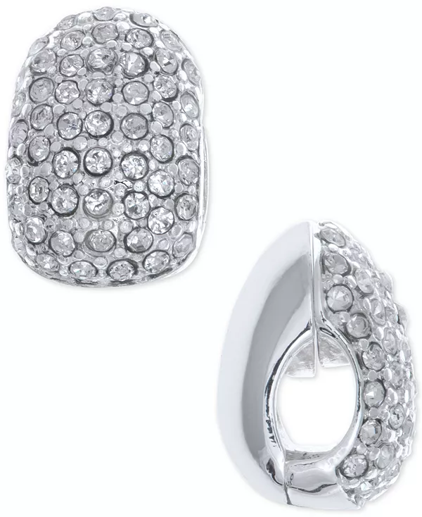 Серьги-Клипсы Huggie с черными кристаллами серебристого оттенка Anne Klein, silver
Серьги-Клипсы Huggie с черными кристаллами серебристого оттенка Anne Klein, silver