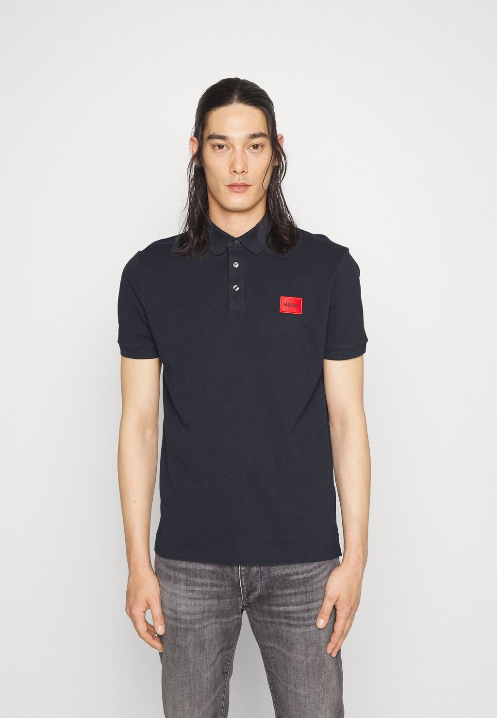 Рубашка-поло HUGO, синяя
Рубашка-поло HUGO, синяя