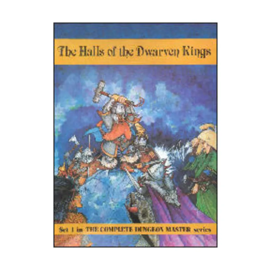 Бокс-сет Halls of the Dwarven Kings, Complete Dungeon Master
Бокс-сет Halls of the Dwarven Kings, Complete Dungeon Master