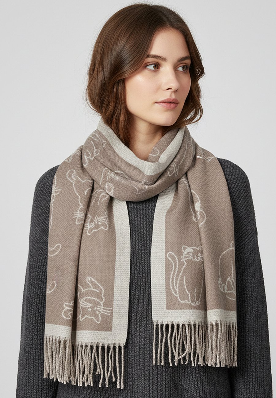 Шарф Faera Scarf, Beige
Шарф Faera Scarf, Beige