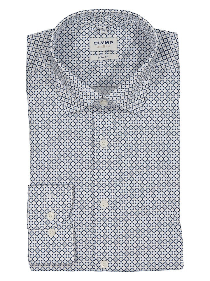 Рубашка Level 5 OLYMP, синий/белый
Рубашка Level 5 OLYMP, синий/белый