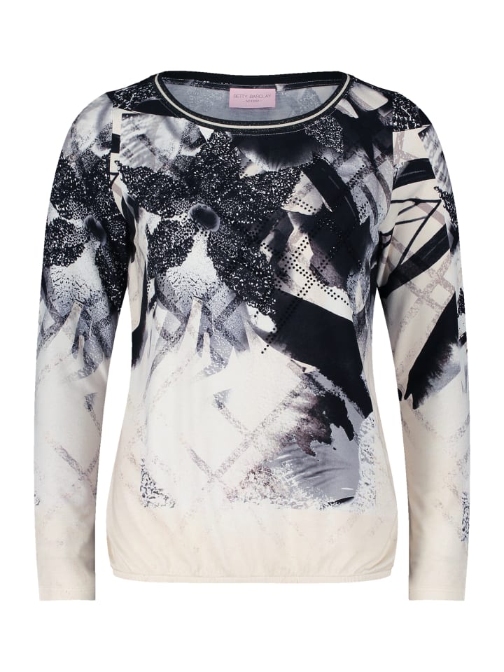 Футболка с принтом и эластичным поясом в черном/бежевом цвете Betty Barclay, Черный, Футболка с принтом и эластичным поясом в черном/бежевом цвете Betty Barclay
Футболка с принтом и эластичным поясом в черном/бежевом цвете Betty Barclay, Черный, Футболка с принтом и эластичным поясом в черном/бежевом цвете Betty Barclay