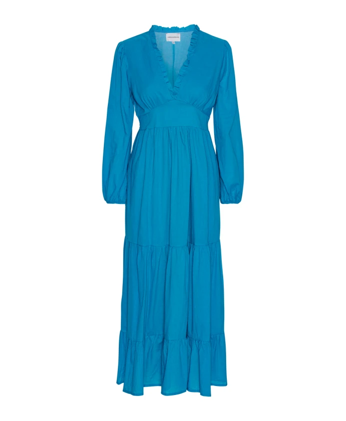 Длинное хлопковое платье небесно-голубого цвета Americandreams, синий
Длинное хлопковое платье небесно-голубого цвета Americandreams, синий