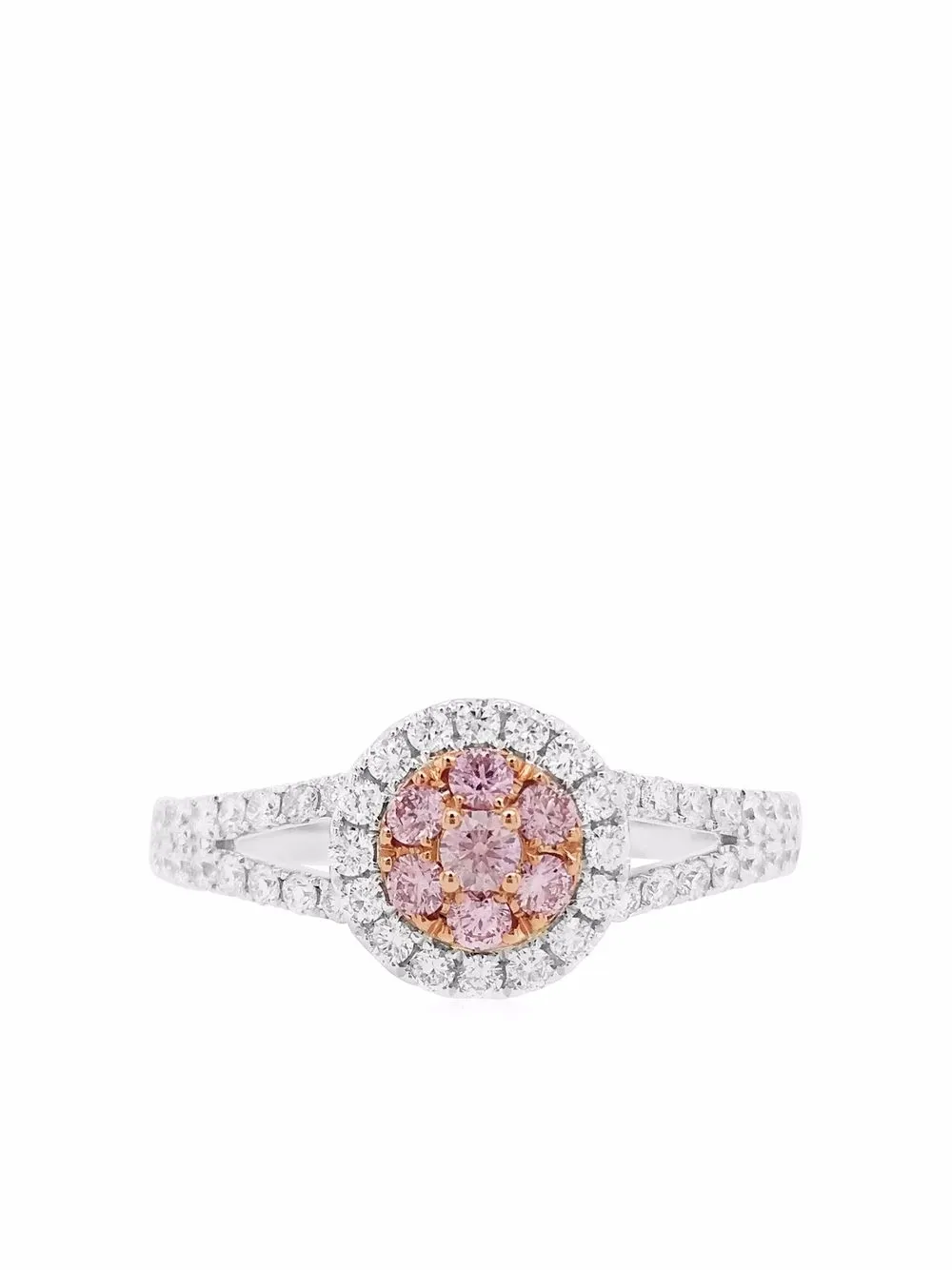 Кольцо Argyle из белого золота с бриллиантами HYT Jewelry, серебяный
Кольцо Argyle из белого золота с бриллиантами HYT Jewelry, серебяный