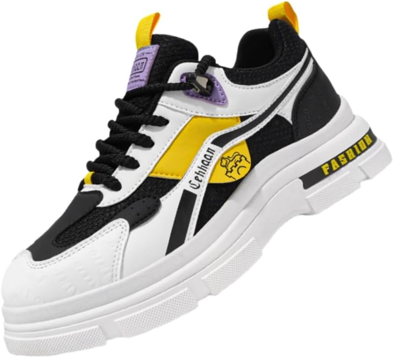 Мужские летние спортивные кроссовки с дышащей сеткой, утолщенной подошвой, противоскользящие, износостойкие, модные и удобные, подходят для ежедневной носки на улице Fmshi, белый/черный
Мужские летние спортивные кроссовки с дышащей сеткой, утолщенной подошвой, противоскользящие, износостойкие, модные и удобные, подходят для ежедневной носки на улице Fmshi, белый/черный