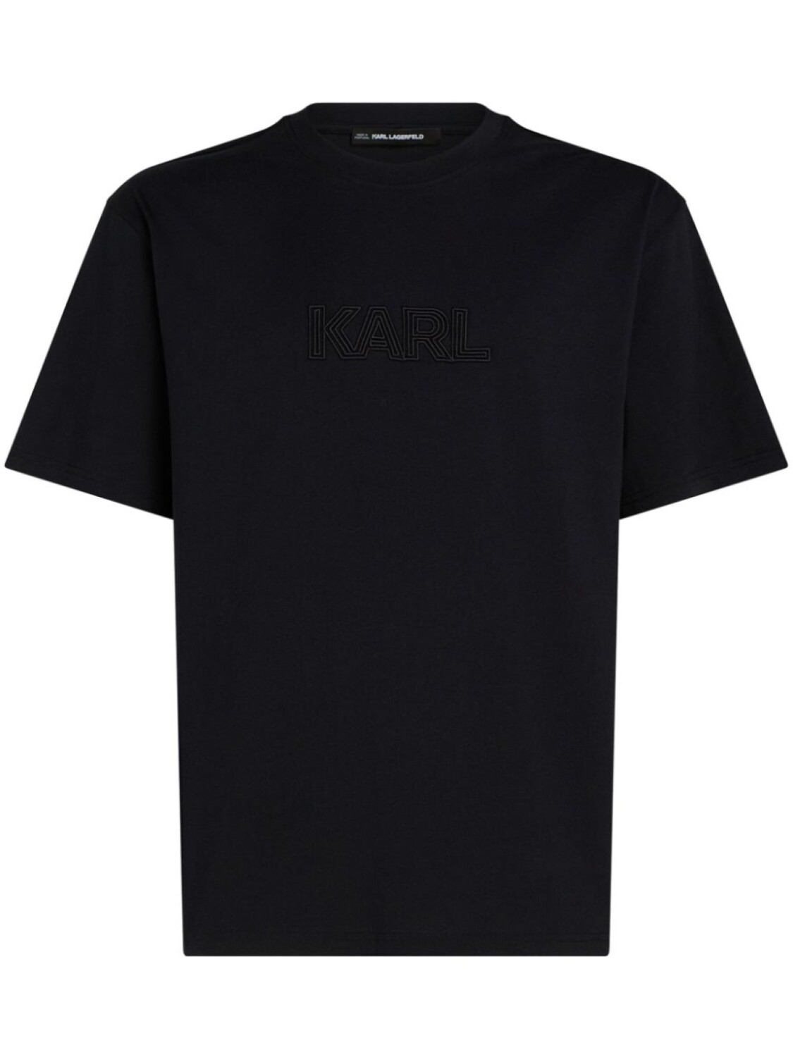 Karl Lagerfeld футболка с вышитым логотипом, черный
Karl Lagerfeld футболка с вышитым логотипом, черный