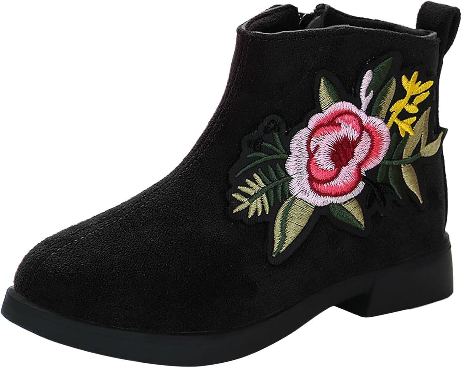 Ботильоны IWIHMIV с низким каблуком для девочек, ботильоны с боковой молнией для малышей, зимние ботинки для маленьких девочек, ботильоны для девочек, Q1-Black
Ботильоны IWIHMIV с низким каблуком для девочек, ботильоны с боковой молнией для малышей, зимние ботинки для маленьких девочек, ботильоны для девочек, Q1-Black