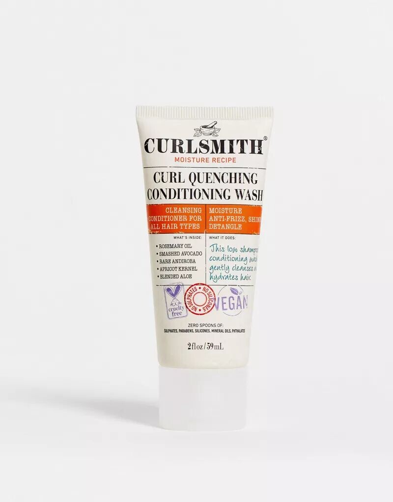 Curlsmith Curl Quenching Conditioning Wash Кондиционер для путешествий, 59 мл
Curlsmith Curl Quenching Conditioning Wash Кондиционер для путешествий, 59 мл