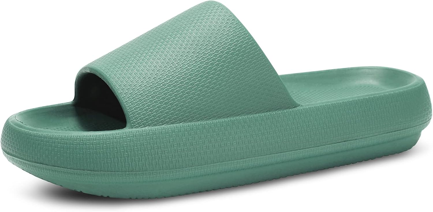 Тапочки welltree для женщин и мужчин, подушка, нескользящие, для ванной и душа, мягкая толстая подошва, для дома и улицы, зеленый
Тапочки welltree для женщин и мужчин, подушка, нескользящие, для ванной и душа, мягкая толстая подошва, для дома и улицы, зеленый