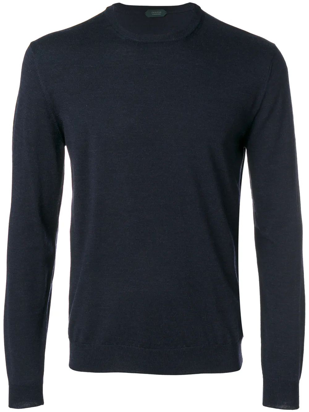 Свитер с круглым вырезом Zanone, синий
Свитер с круглым вырезом Zanone, синий