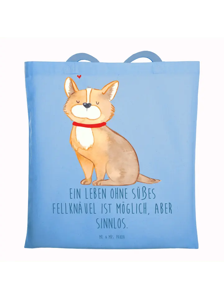 Сумка для переноски Mr & Mrs Panda Hund Glück, небесно-синий
Сумка для переноски Mr & Mrs Panda Hund Glück, небесно-синий