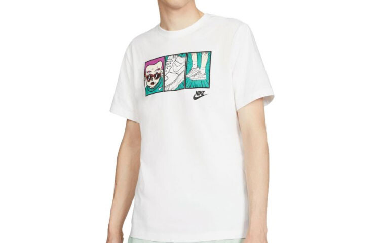 Футболка мужская белая Nike, белый
Футболка мужская белая Nike, белый