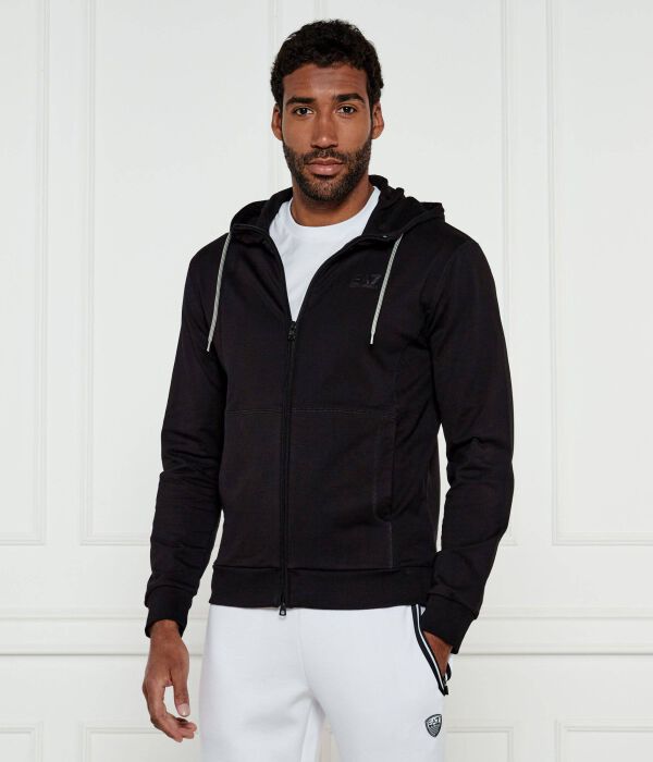 Толстовка мужская Ea7 на молнии с капюшоном, черный
Толстовка мужская Ea7 на молнии с капюшоном, черный